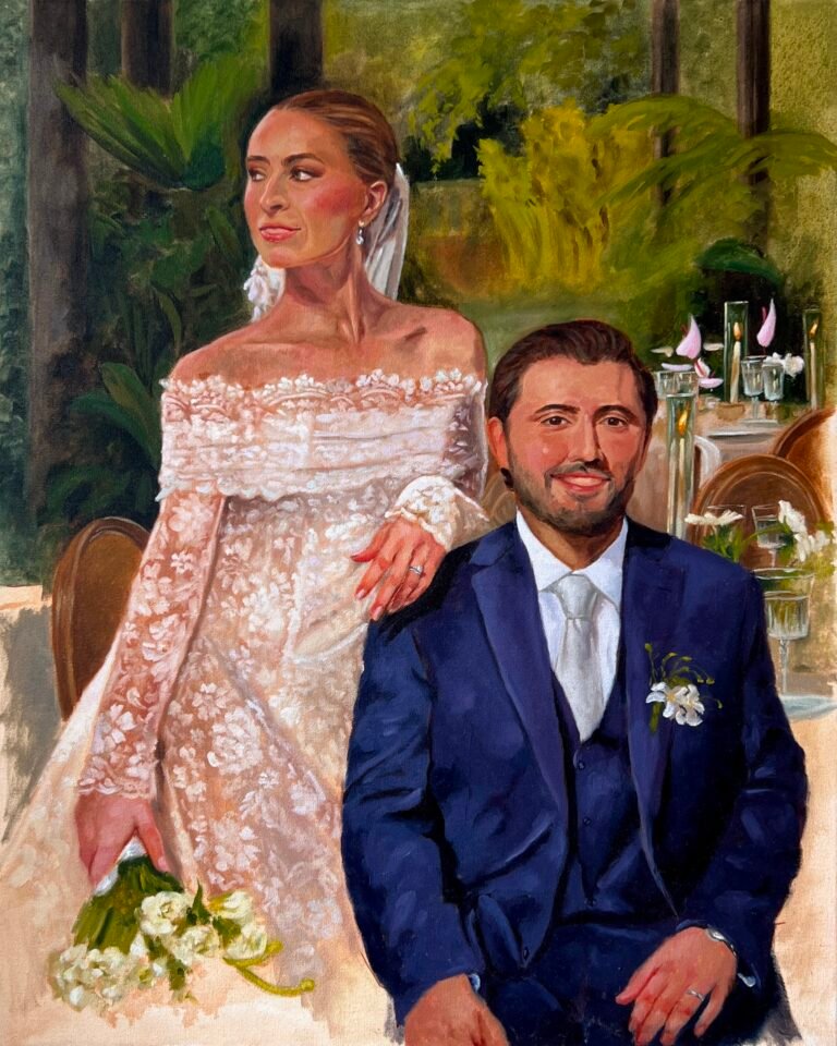 Live Wedding Painting- Nata Coneja