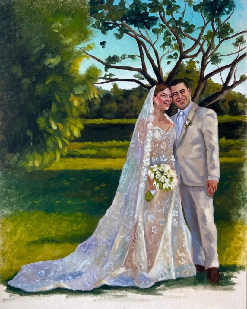 Wedding Painting- Nata Coneja